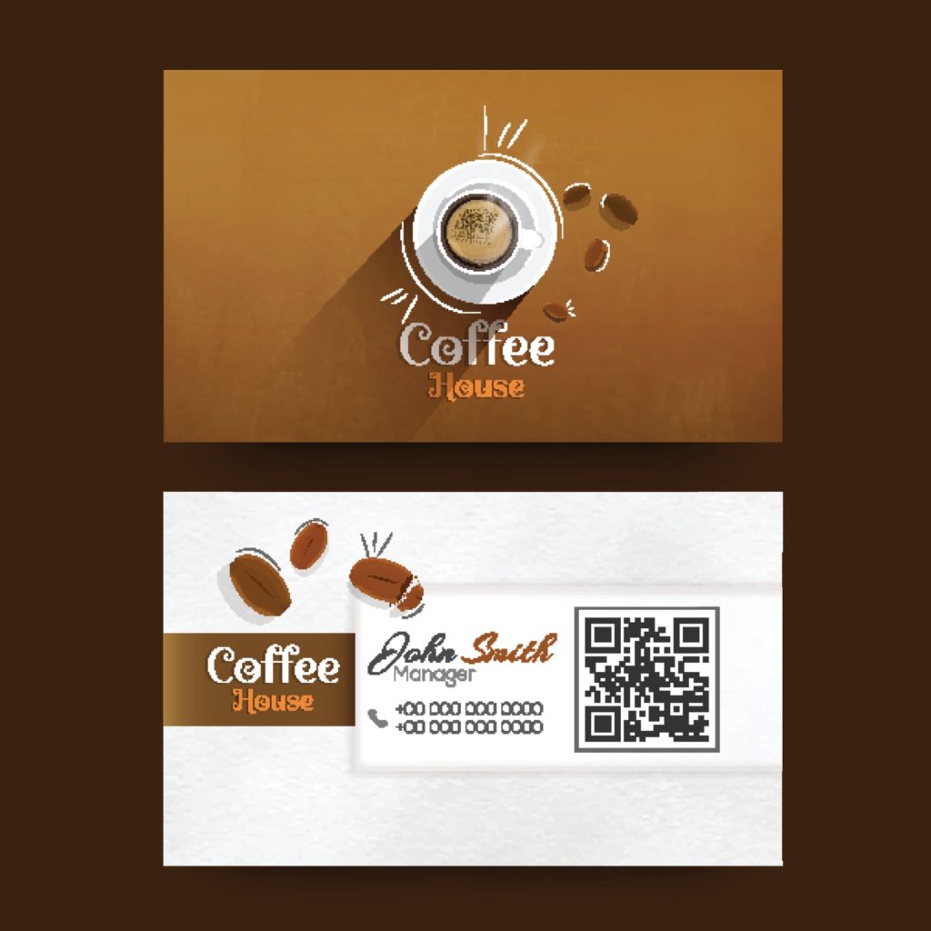 QR codes for business — Using visiting cards